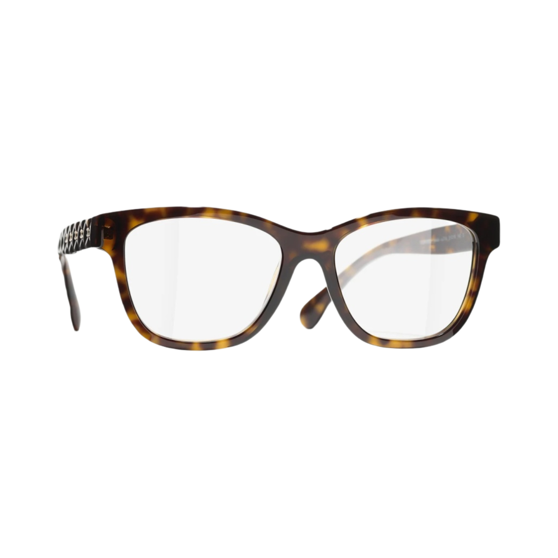샤넬 스퀘어 프레임 아세테이트 & 다크 톨토이즈(Chanel Square Eyeglasses Acetate & Dark Tortoise) - 2