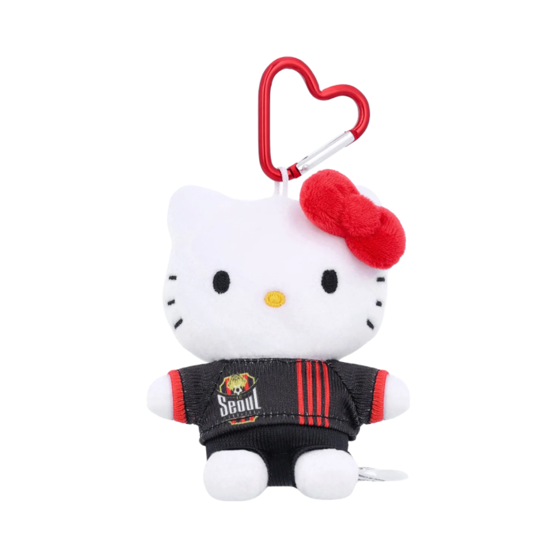 - K League x Sanrio Characters Plush Keyring Hello Kitty