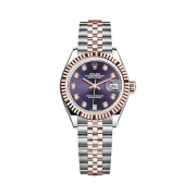 Rolex Lady-Datejust 28mm 279171 Aubergine Diamond-Set Jubilee