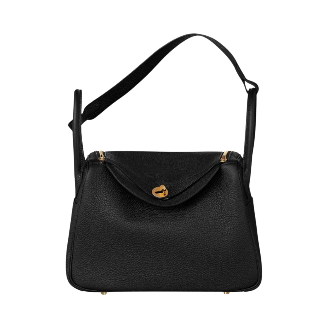 에르메스 린디 30 백 클레망스 & 골드 하드웨어 누아(Hermes Lindy 30 Bag Clemence & Gold Noir) - 2