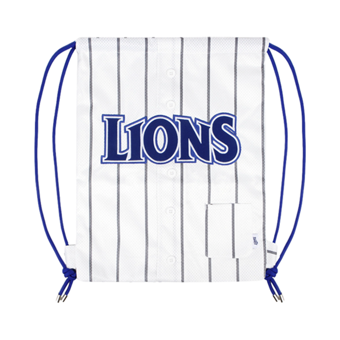 삼성 라이온즈 2025 02 올드 홈 유니폼 짐색 화이트(Samsung Lions 2025 02 Old Home Uniform Gym Sack White)