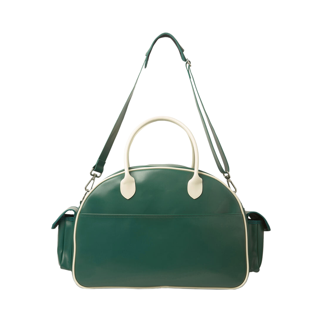 이미스 뉴 로고 보스턴 백 딥 그린(Emis New Logo Boston Bag Deep Green) - 3