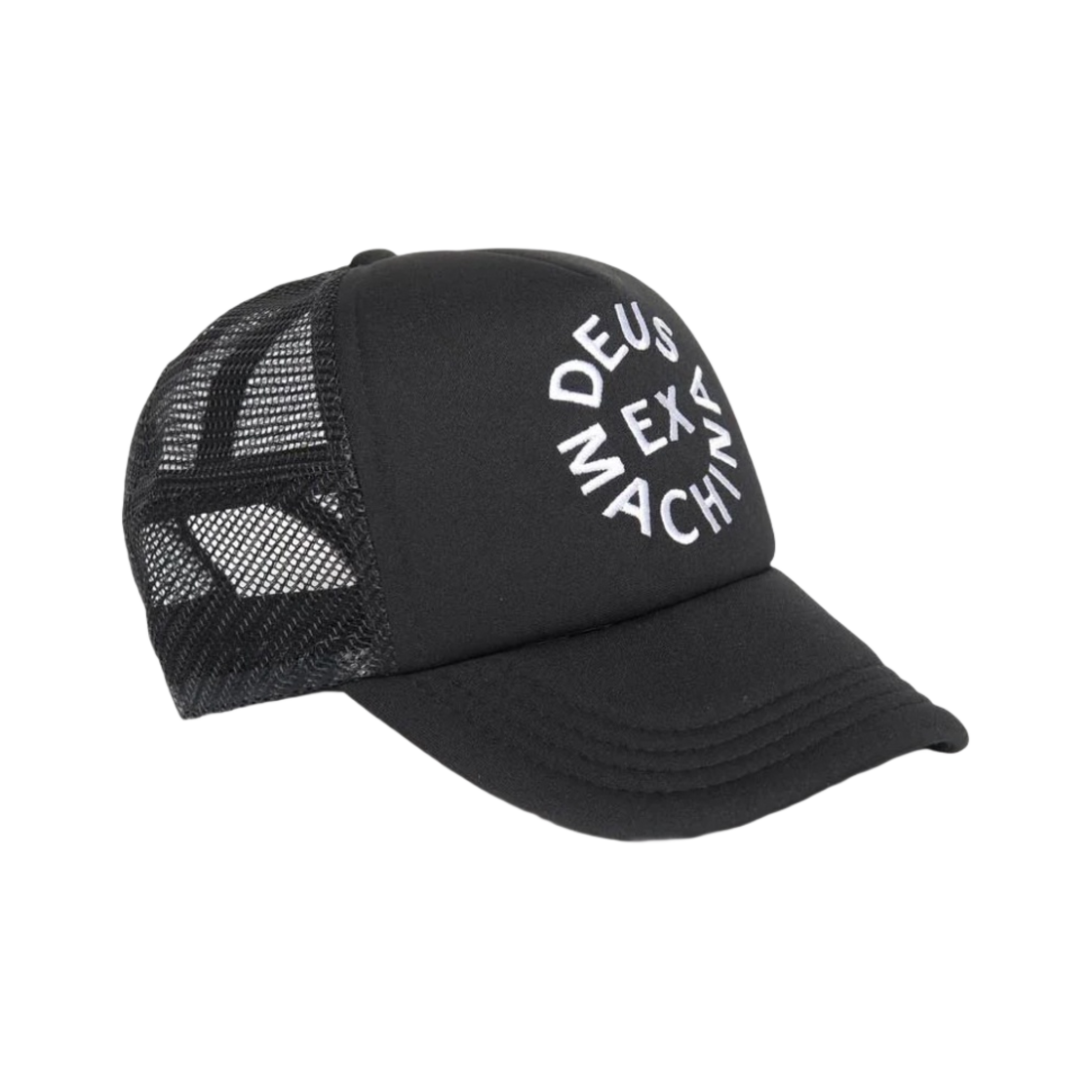 데우스 엑스 마키나 써클 로고 트러커 캡 블랙(Deus Ex Machina Circle Logo Trucke Cap Black)