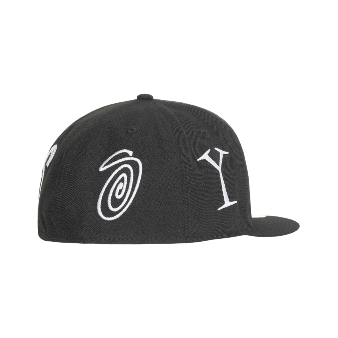 스투시 랜섬 자수 뉴에라 59피프티 캡 블랙(Stussy Ransom Embroidered New Era 59fifty Cap Black) - 4