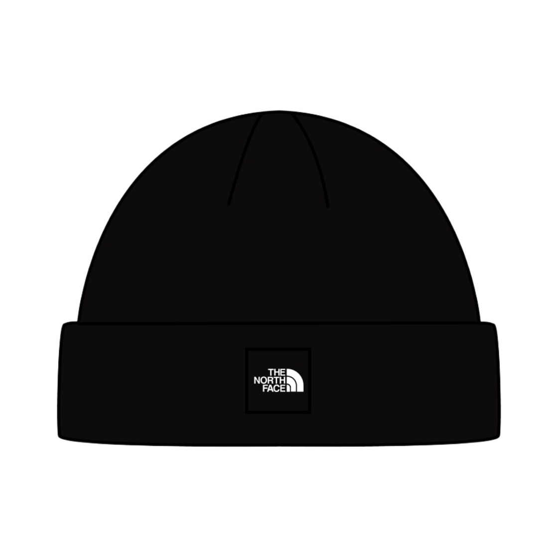 노스페이스 화이트라벨 스탠다드 비니 블랙(The North Face WL Standard Beanie Black)