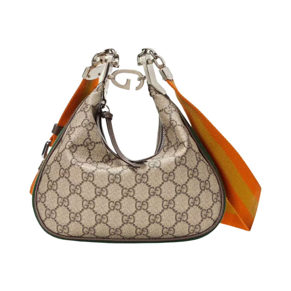 구찌 아타셰 스몰 숄더백 베이지 에보니