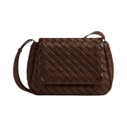 Bottega Veneta Small Cobble Messenger Light Brown