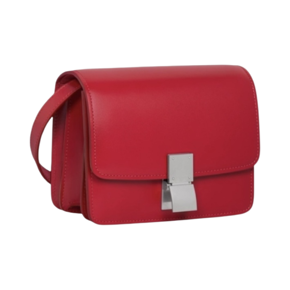 셀린느 박스 카프스킨 스몰 클래식백 레드(Celine Small Classic Bag in Box Calfskin Red) - 2