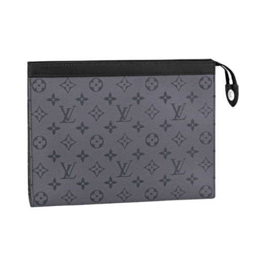 Louis Vuitton Pochette Voyage MM Monogram Eclipse Reverse