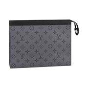 Louis Vuitton Pochette Voyage MM Monogram Eclipse Reverse