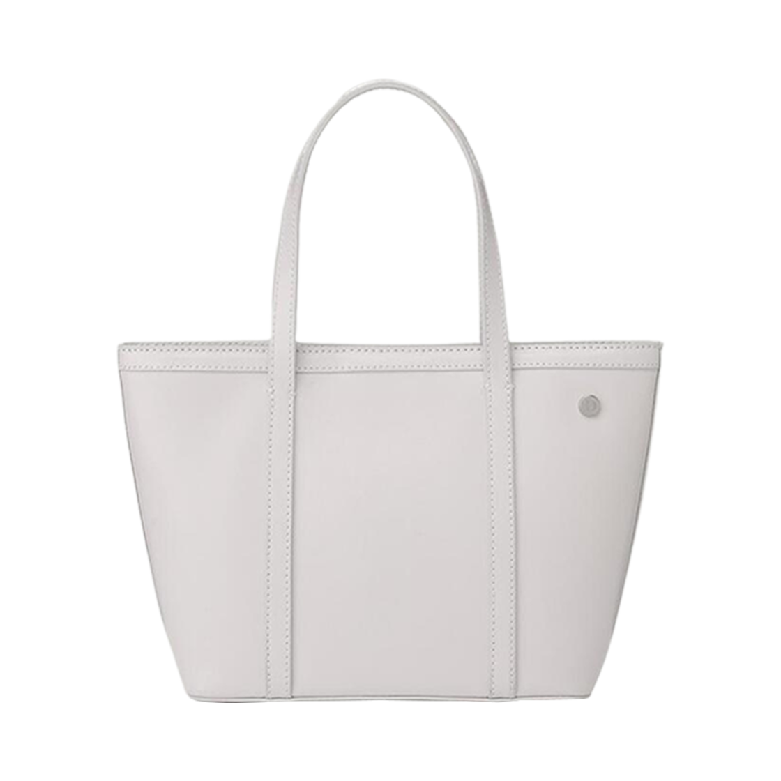 (W) 던스트 크링클 레더 토트백 크림((W) Dunst Crinkled Leather Tote Bag Cream)