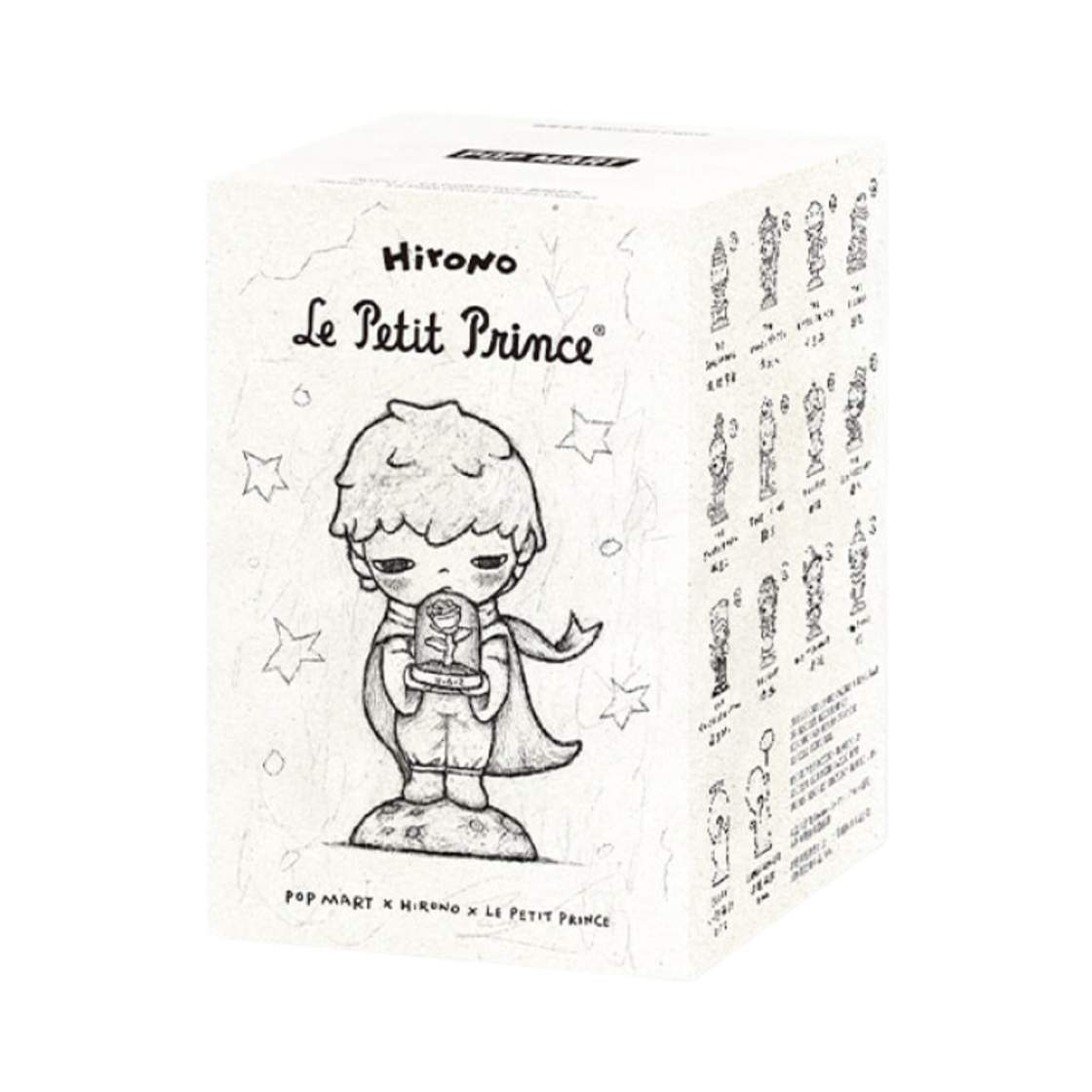 팝마트 히로노 x 어린왕자 시리즈 미개봉 랜덤박스 (1개입)(Pop Mart Hirono x Le Petit Prince Series Sealed Case (1 Blind Box))