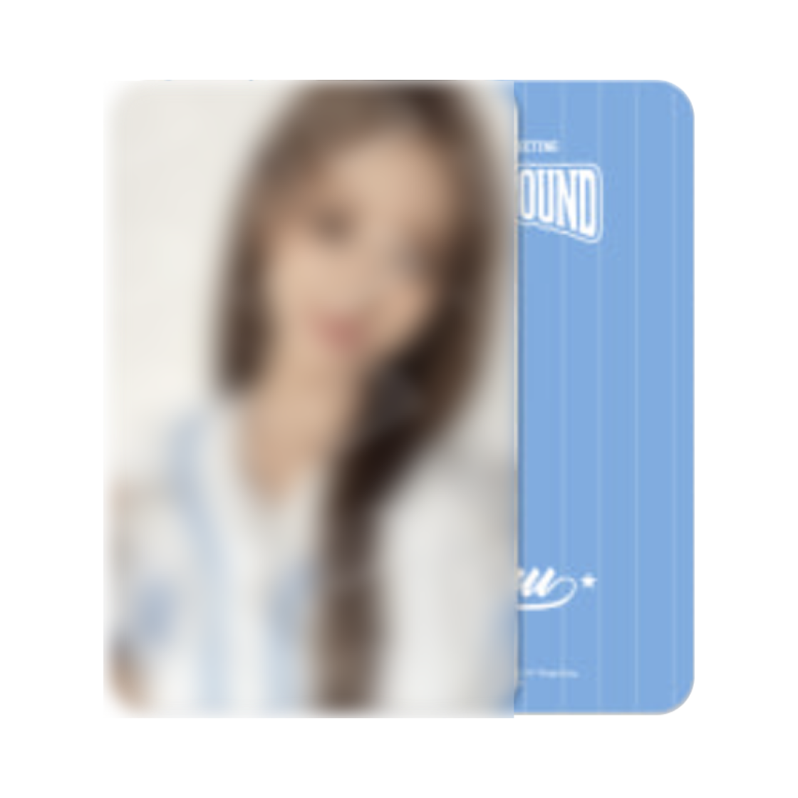 - Twice Home 9Round Baseball Uniform Photo Card Tzuyu