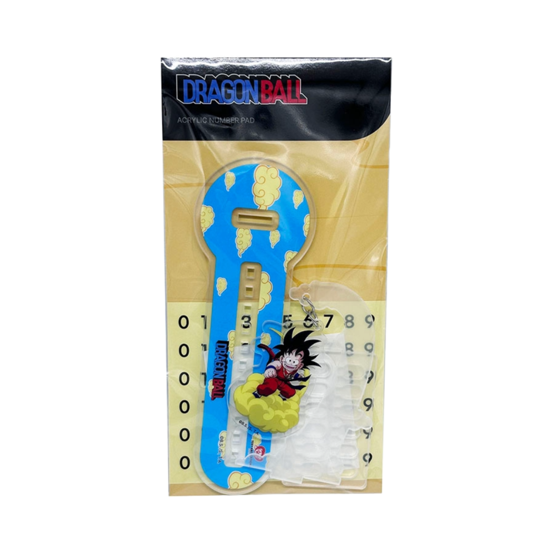 드래곤볼 DB 아크릴 주차번호판 A(Dragonball Acrylic Parking Number Board A)