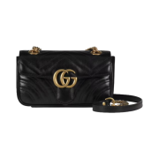 Gucci GG Marmont Matelasse Mini Bag Black