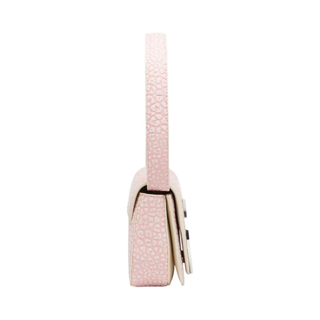 디젤 1DR 숄더백 인 바이컬러 레더 핑크(Diesel 1DR Shoulder Bag in Bicolour Leather Pink) - 2