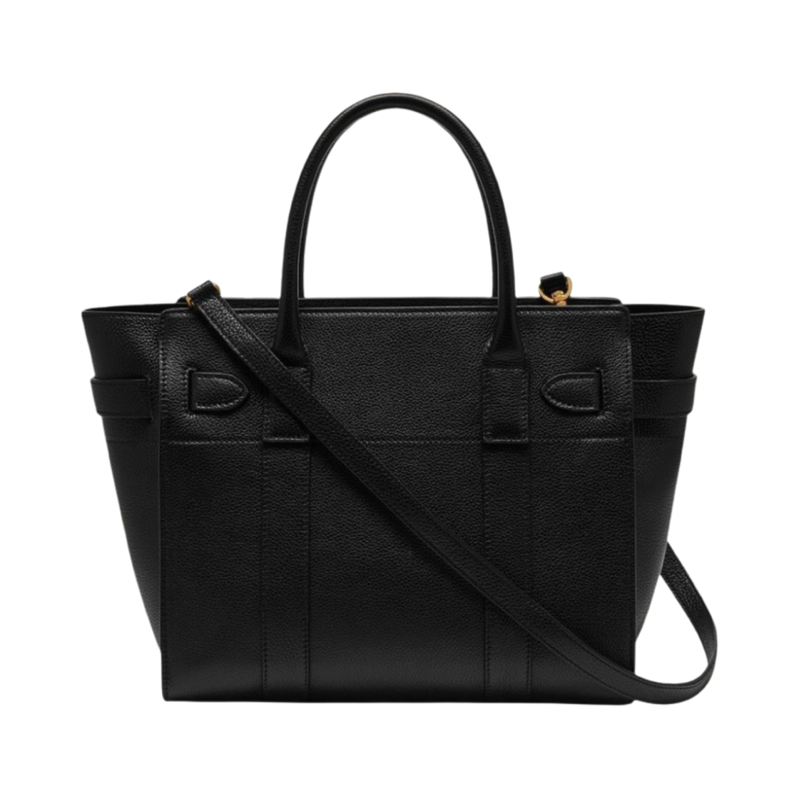 멀버리 스몰 클래식 그레인 스몰 지퍼 베이스워터 블랙(Mulberry Small Classic Grain Small Zipped Bayswater Black) - 3