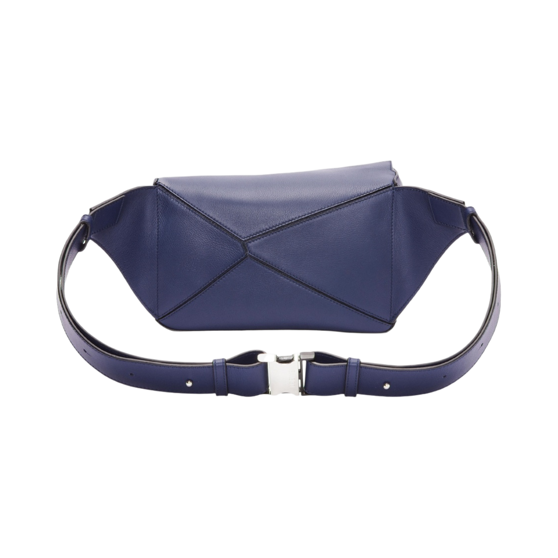 로에베 x 하울의 움직이는 성 캘시퍼 스몰 퍼즐 범백 클래식 카프스킨 마린(Loewe x Howl's Moving Castle Calcifer Small Puzzle Bumbag in Classic Calfskin Marine) - 4