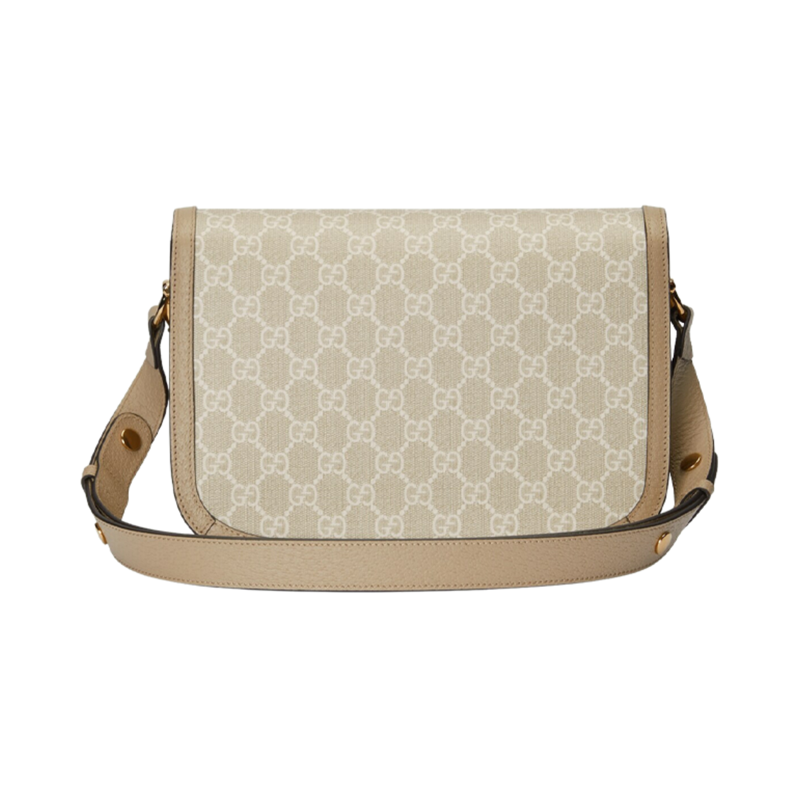 구찌 홀스빗 1955 스몰 백 베이지 화이트 캔버스(Gucci Horsebit 1955 Small Bag Beige White Canvas) - 3