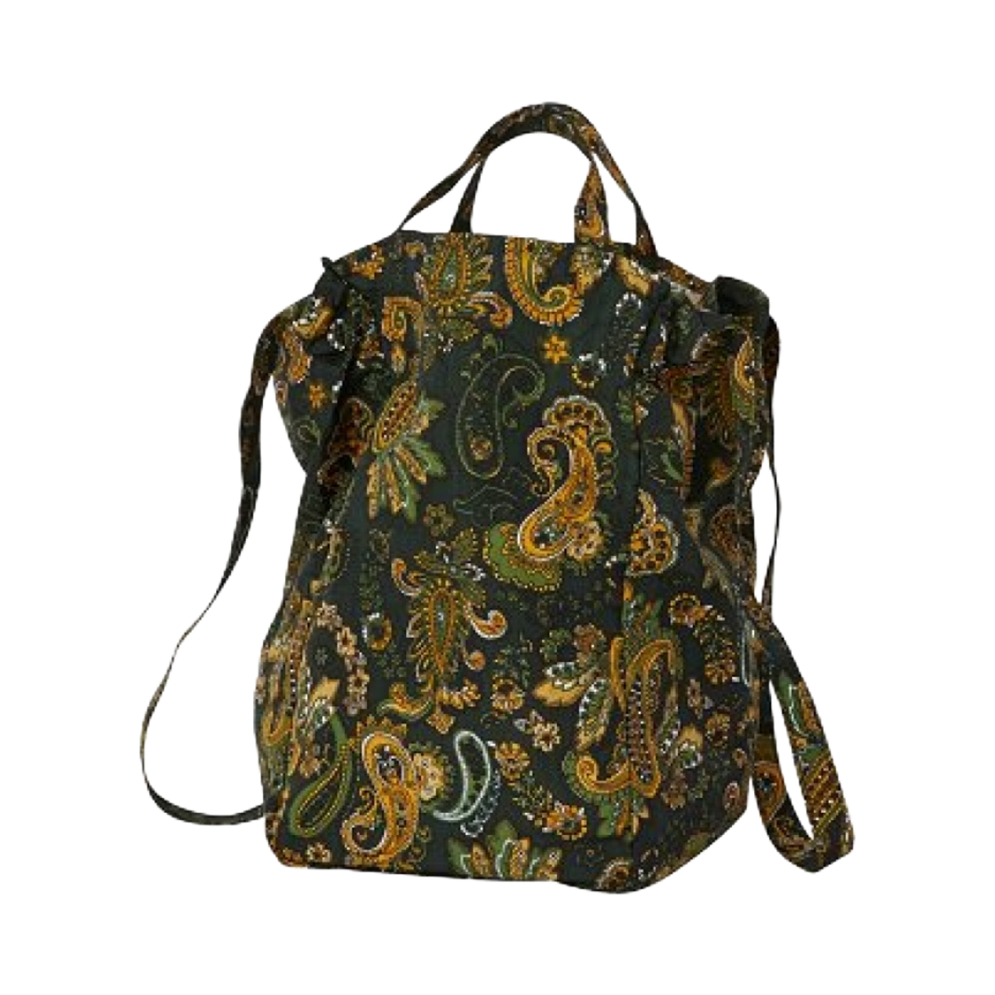 아미아칼바 미디움 이지 백 페이즐리 그린(Amiacalva Medium Easy Bag Paisler Green)