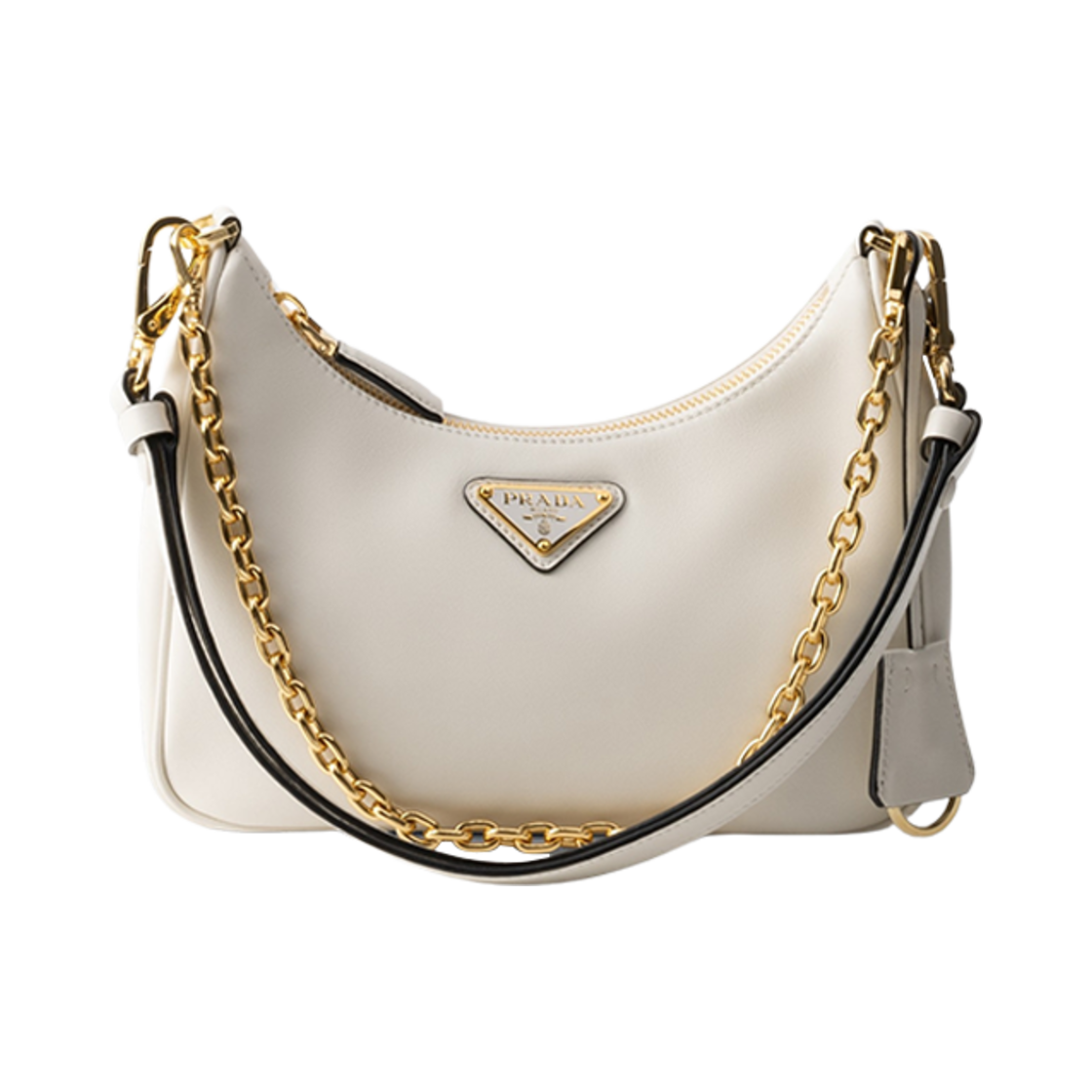 프라다 리에디션 레더 미니 백 화이트(Prada Re-Edition Leather Mini-Bag White)
