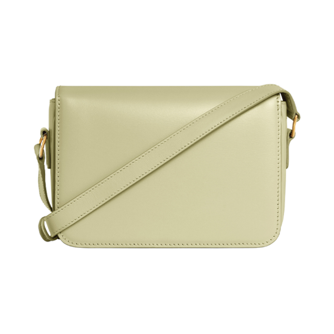 셀린느 틴 트리옹프 백 샤이니 카프스킨 아몬드 그린(Celine Teen Triomphe Bag in Shiny Calfskin Almond Green) - 3