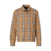 Burberry Reversible Check Cotton Harrington Jacket Truffle