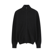 Amomento Full Needle Blouson Black - 24FW