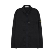 Stone Island 10919 Nylon Metal in Econyl Regenerated Nylon Overshirt Black -23SS