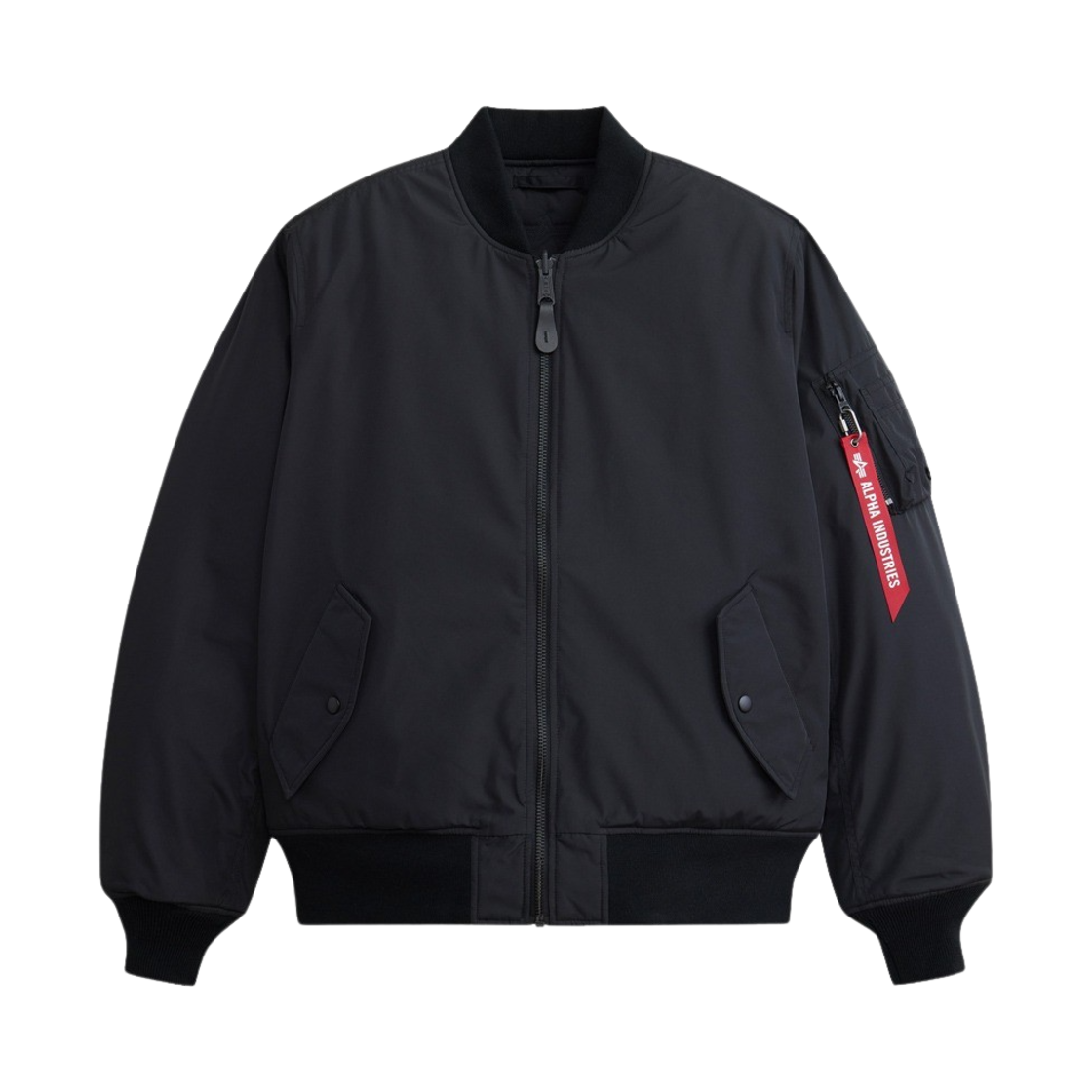 알파 인더스트리 리버서블 어니언 퀼티드 MA-1 플라이트 재킷 블랙(ALPHA INDUSTRIES Reversible Onion Quilted MA-1 Flight Jacket Black)