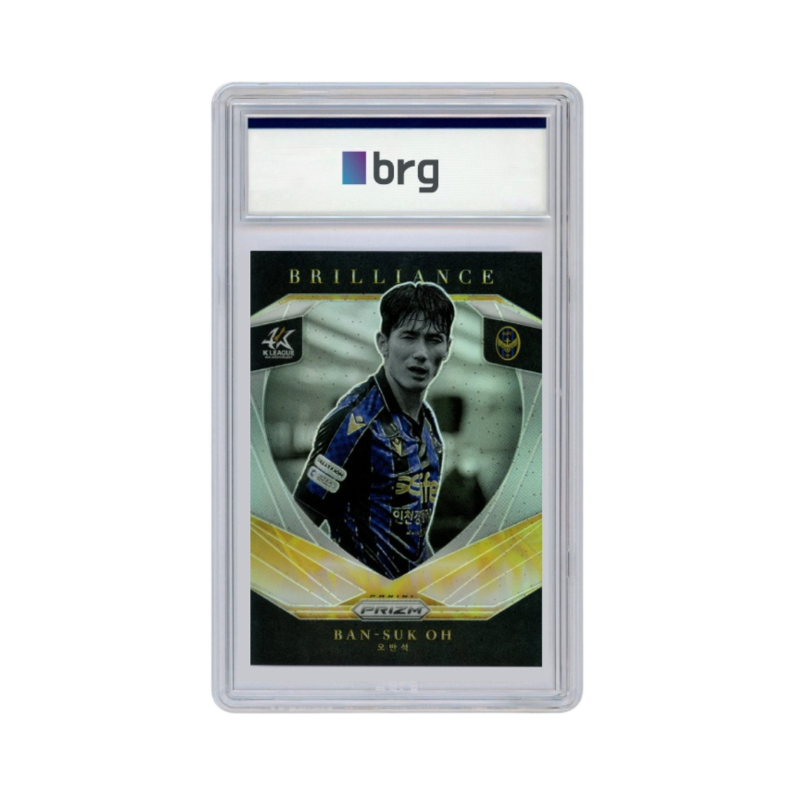 파니니 프리즘 K 리그 #6 인천 유나이티드 FC 오반석 브릴리언스 축구 카드 2023(Panini Prizm K League #6 Incheon United FC Oh Ban Suk Brilliance Soccer Card 2023)