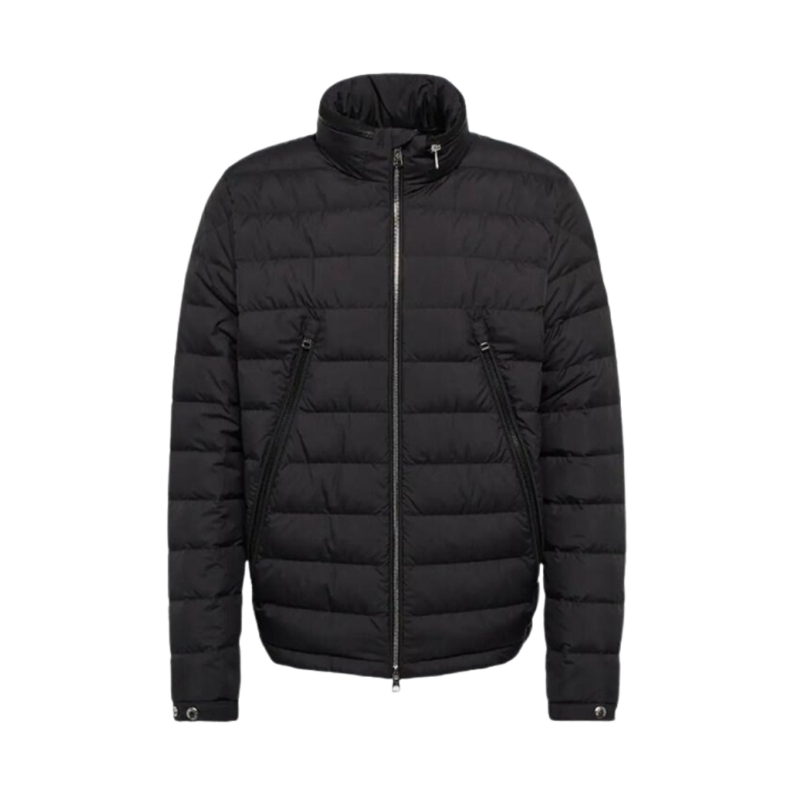 몽클레르 알핏 쇼트 다운 자켓 블랙 - 23SS