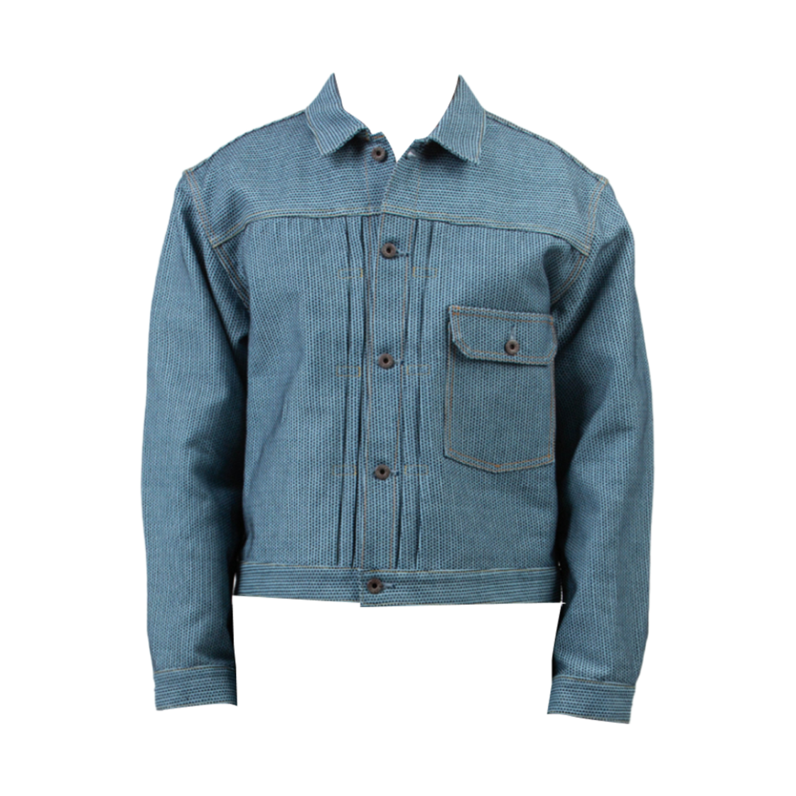캐피탈 센츄리 데님 No.3 1st 자켓 블루(Kapital Century Denim No.3 1st Jacket Blue)