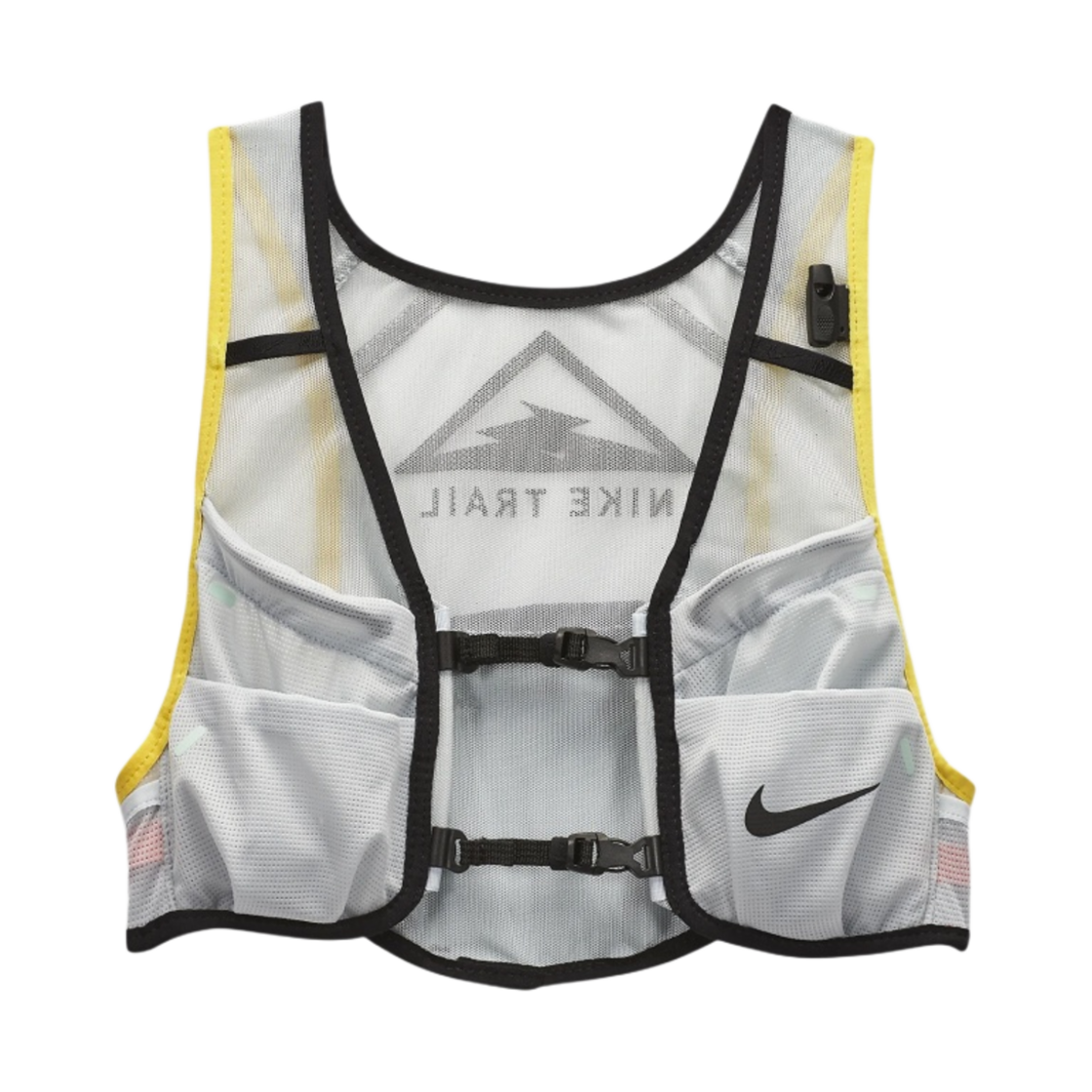 (W) 나이키 러닝 트레일 베스트 아우라 스피드 옐로우((W) Nike Running Trail Vest Aura Speed Yellow) - 1