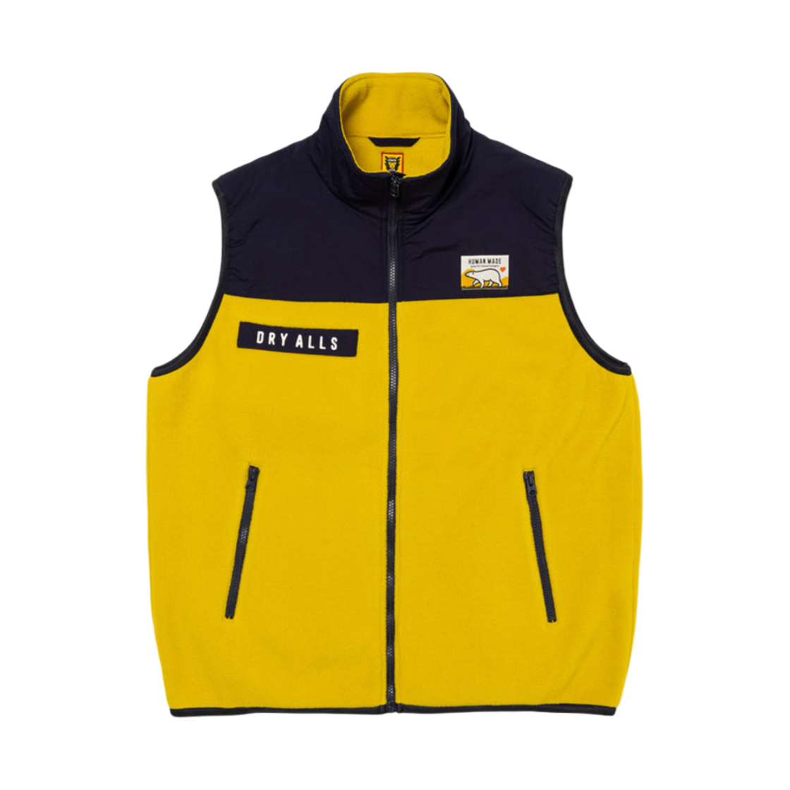 휴먼 메이드 플리스 베스트 옐로우