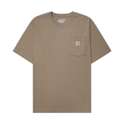 Carhartt Loose Fit Heavyweight Regular Short Sleeve Pocket T-Shirt Desert