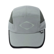 (W) Mischief Rhombus Running Cap Khaki Grey