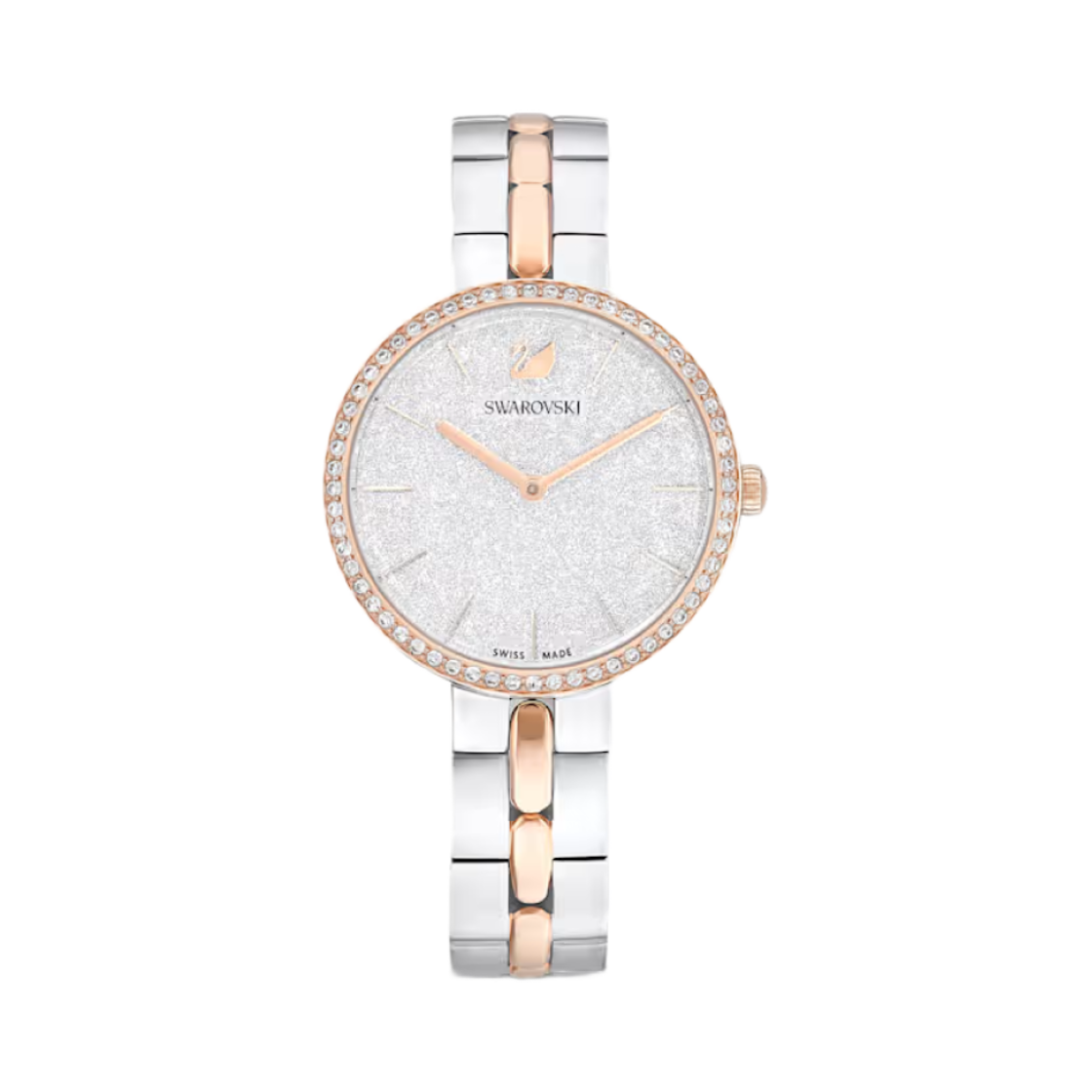 (W) 스와로브스키 코스모폴리탄 워치 화이트 스테인리스 스틸((W) Swarovski Cosmopolitan Watch White Stainless Steel)