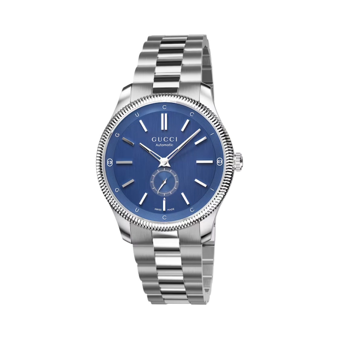 YA126389 Gucci G-Timeless Automatic 40mm Stainless Steel Bracelet Blue