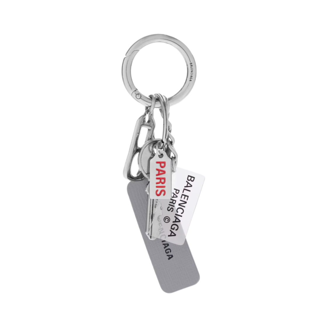 발렌시아가 올 액세스 키체인 실버(Balenciaga All Access Keychain Silver) - 1
