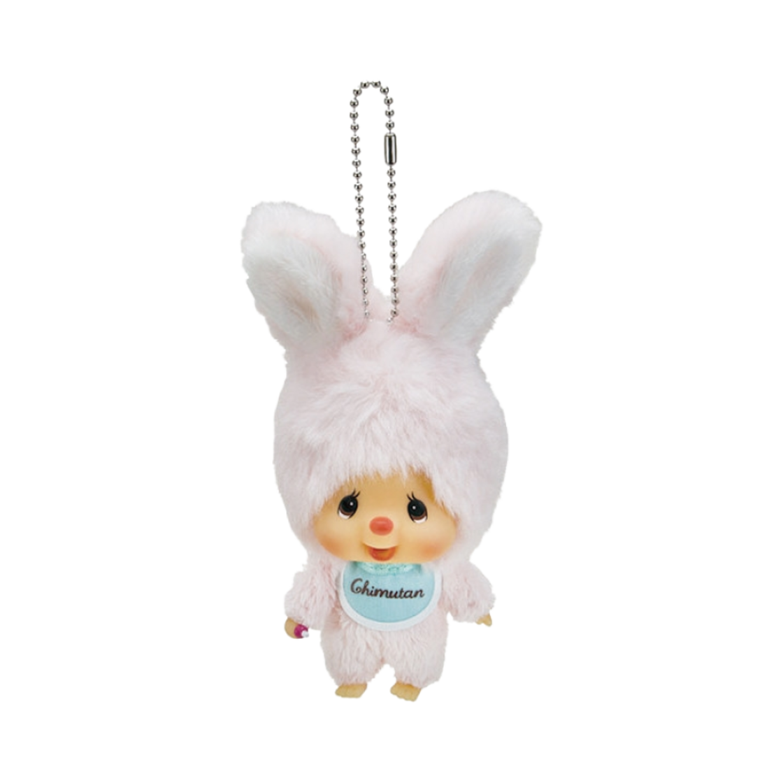 몬치치 치무탄 빅 헤드 SS 키체인 라이트 핑크(Monchhichi Chimutan Big Head SS Keychain Light Pink)