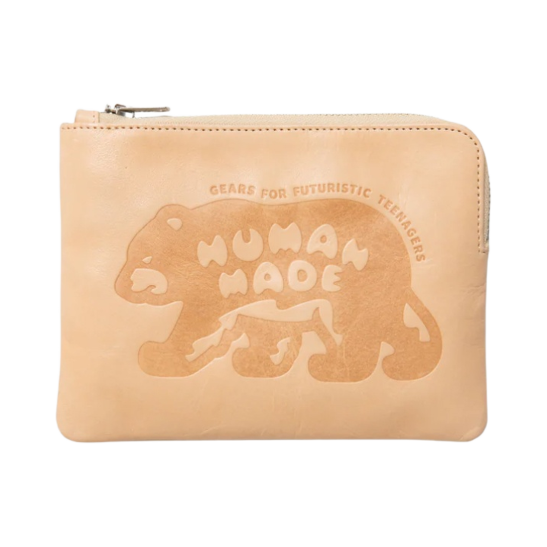 휴먼 메이드 레더 파우치 화이트(Human Made Leather Pouch White) - 1