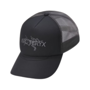 Arc'teryx Bird Word Trucker Hat Black Cloud