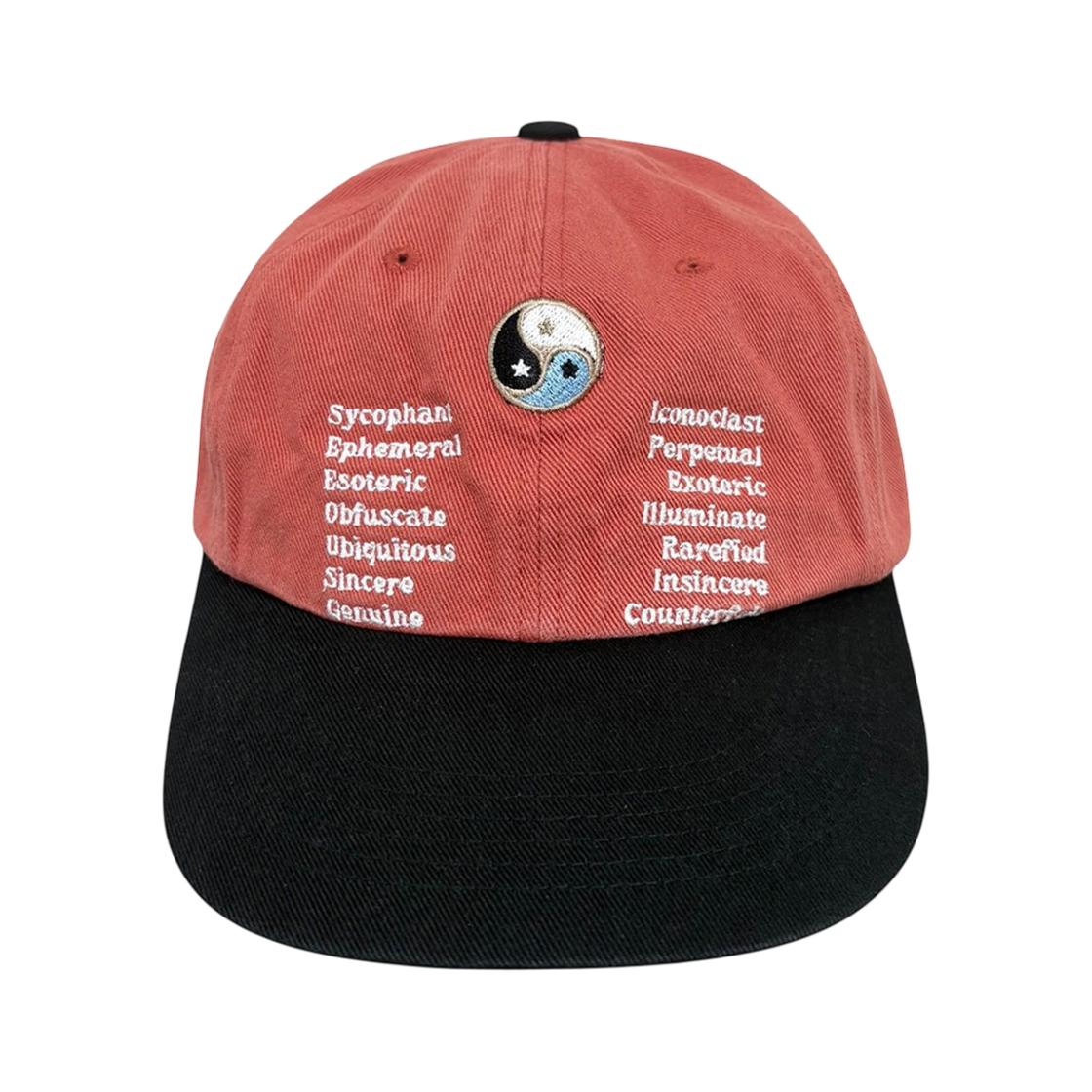 FAS046 FASTLE TT Yin Yang Washed Cap Coral