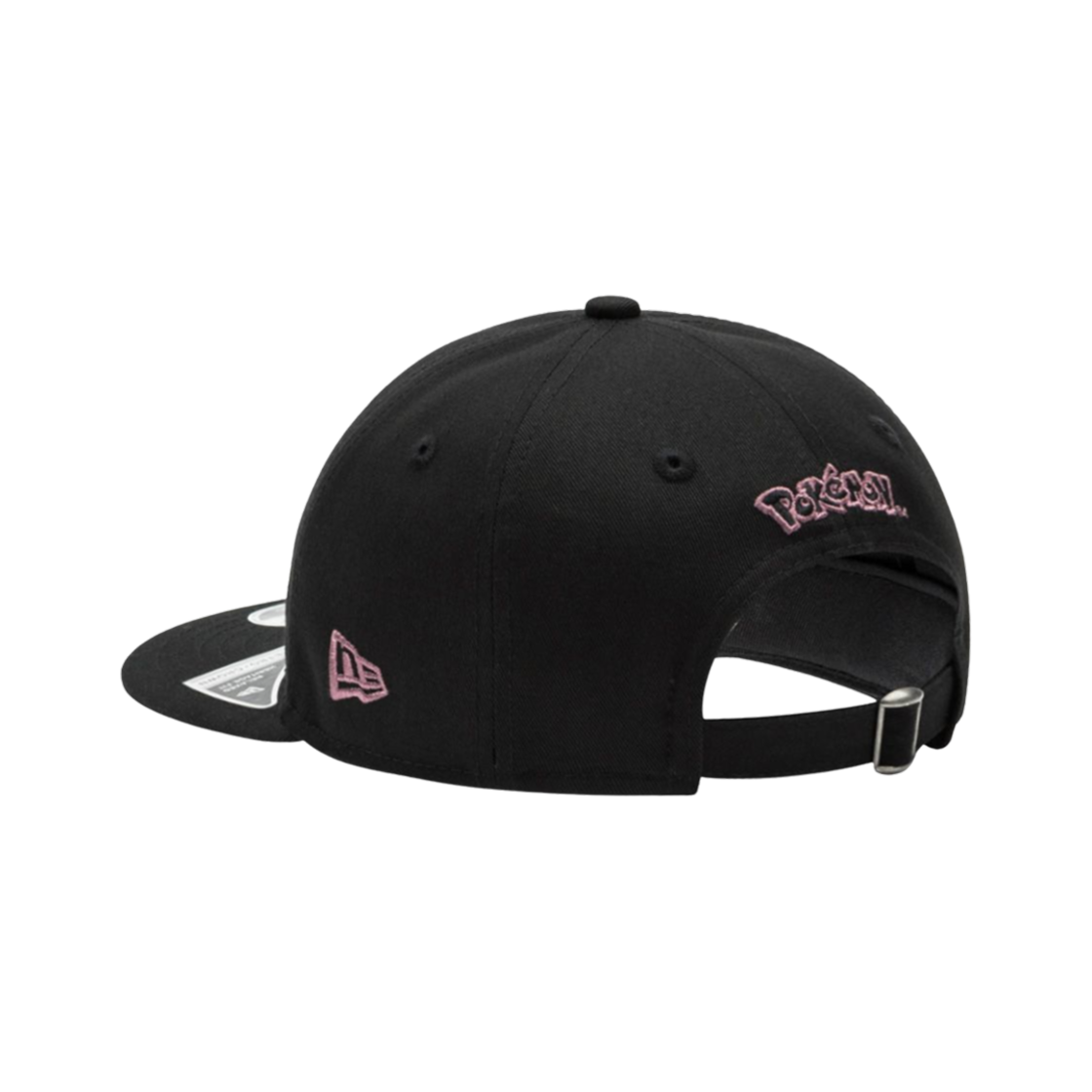 (키즈) 뉴에라 x 포켓몬 뮤츠 레트로 크라운 스트랩백 블랙((Kids) New Era x Pokemon Mewtwo Retro Crown Strapback Black) - 2