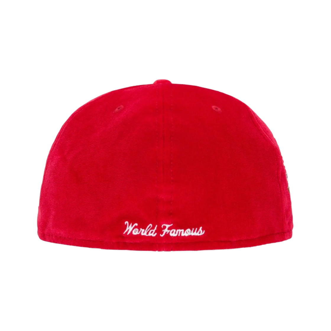 슈프림 뉴에라 벨루어 박스로고 레드 - 22FW(Supreme New Era Velour Box Logo Red - 22FW) - 3