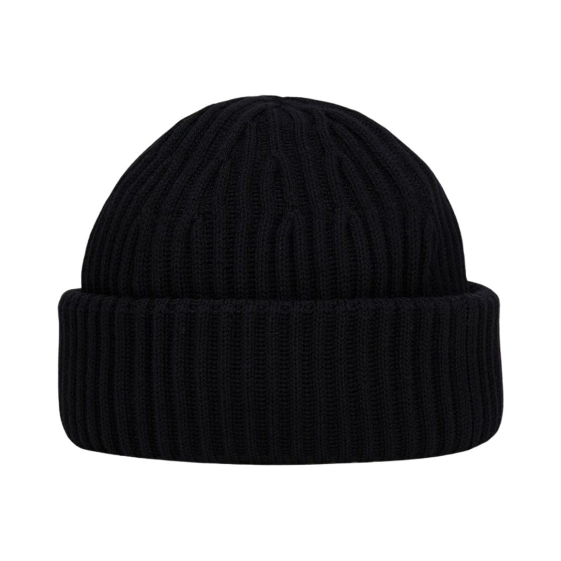 스톤 아일랜드 N22C3 풀 립 울 비니 블랙 - 22FW(Stone Island N22C3 Full Rib Wool Beanie Black - 22FW) - 2