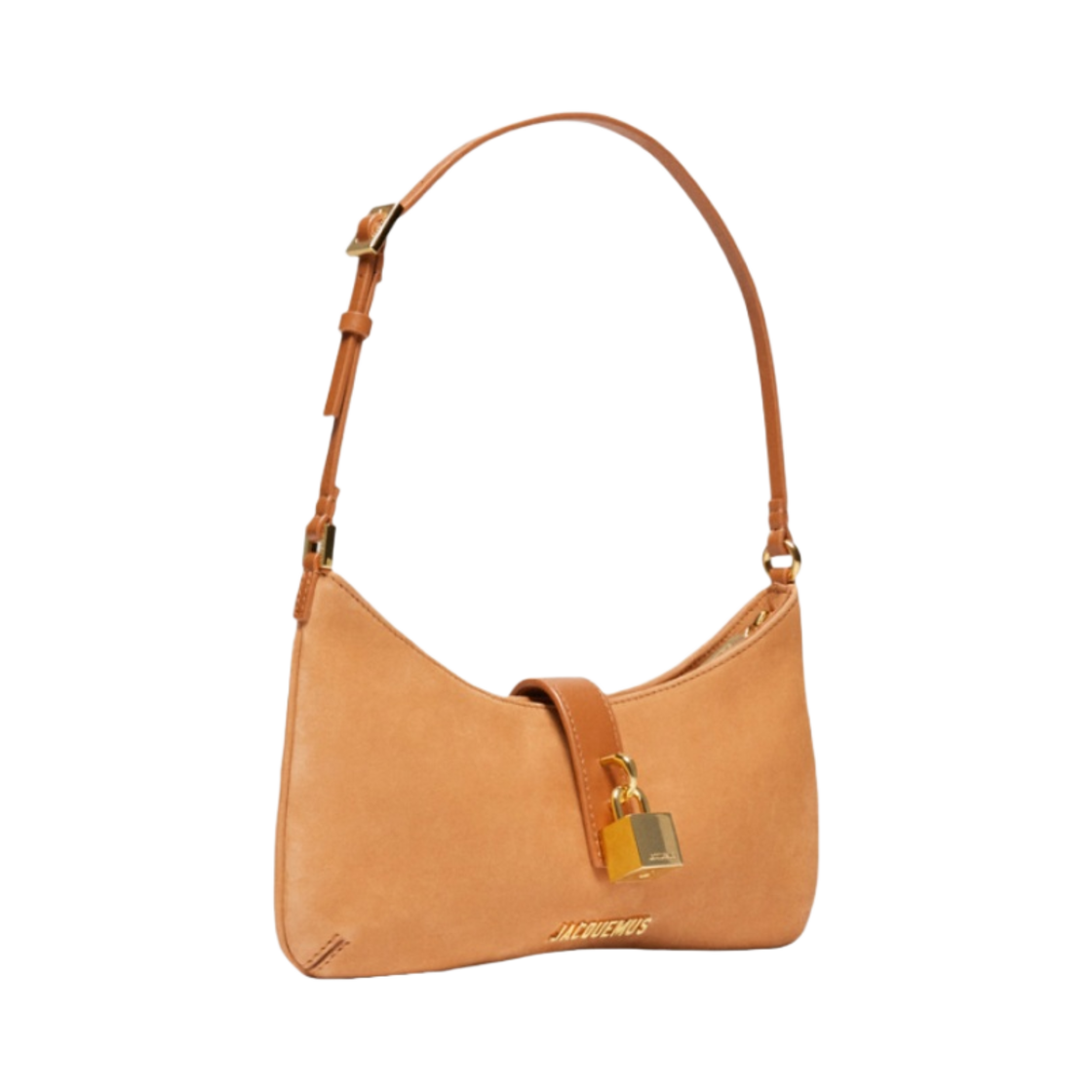 자크뮈스 르 비쥬 카테나 패드락 숄더백 다크 옐로우(Jacquemus Le Bisou Cadenas Padlock Shoulder Bag Dark Yellow) - 2