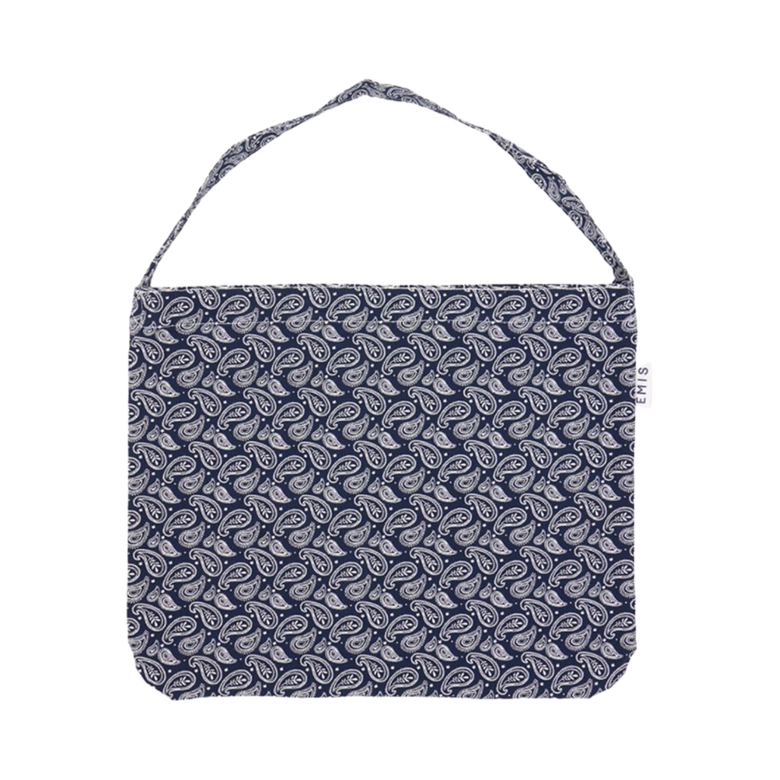 이미스 뉴 페이즐리 에코백 네이비(Emis New Paisley Eco Bag Navy)