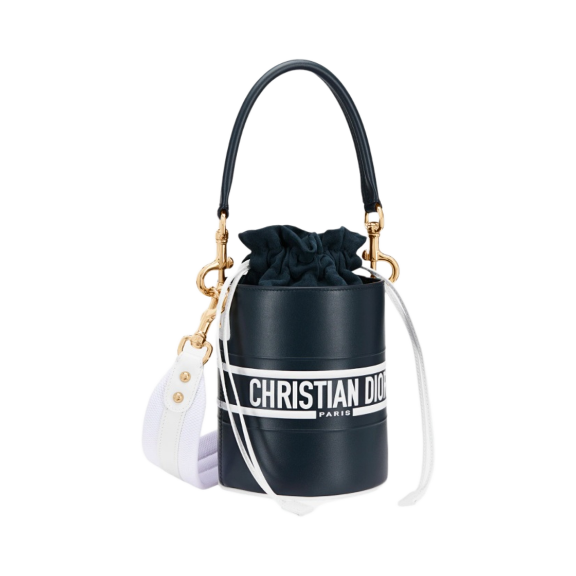 디올 바이브 스몰 버킷백 카프스킨 블루(Dior Vibe Small Bucket Bag Calfskin Blue) - 2